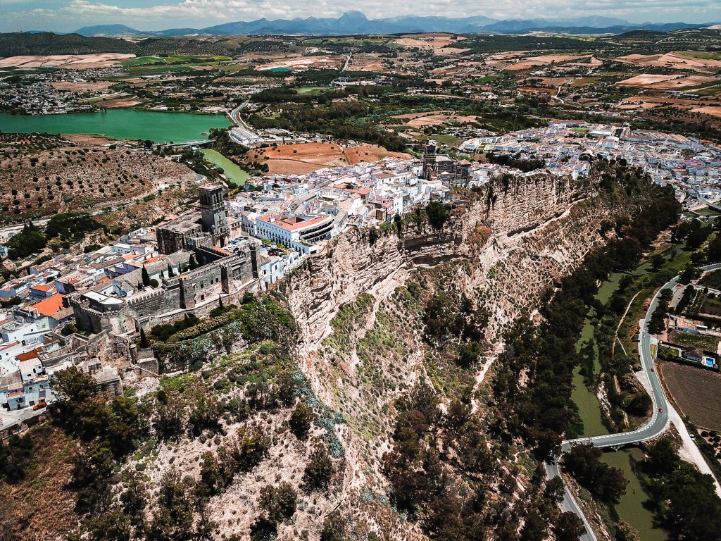 An aerial view of Rhonda Spain.