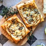 Rustic Pear and Blue Cheese Tart