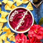 High Protein Roasted Beet Dip