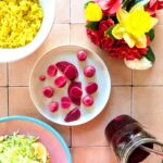Pink Pickled Radishes